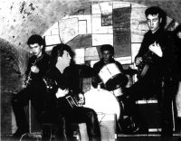 The Beatles at the Cavern Club, Liverpool, 1961