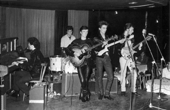 The Beatles at the Top Ten Club, Hamburg, 1961