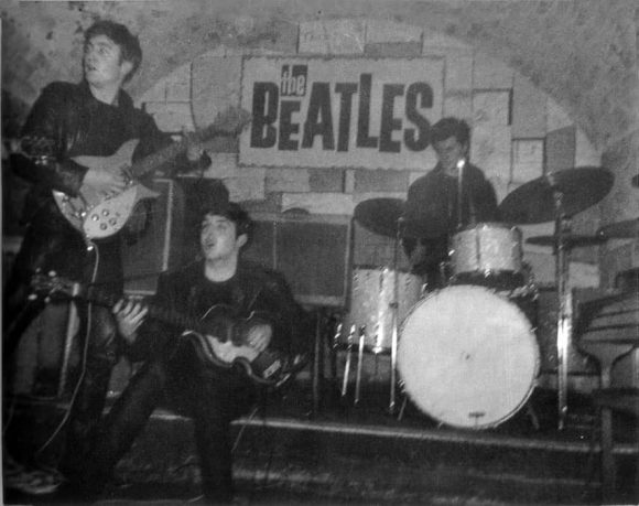 The Beatles at the Cavern Club, Liverpool, 5 April 1962