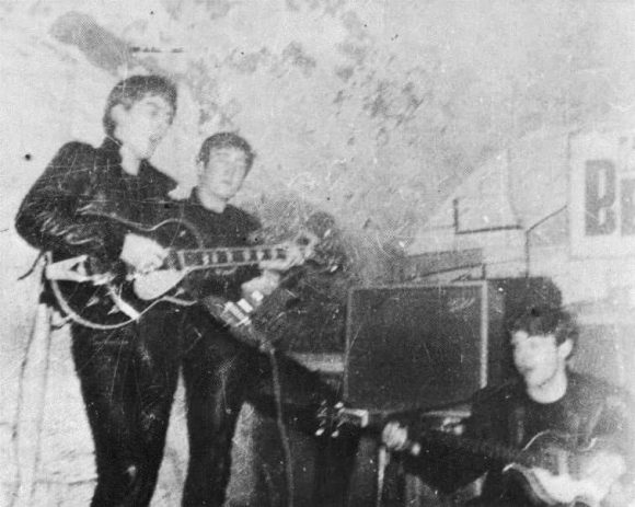 The Beatles at the Cavern Club, Liverpool, 5 April 1962