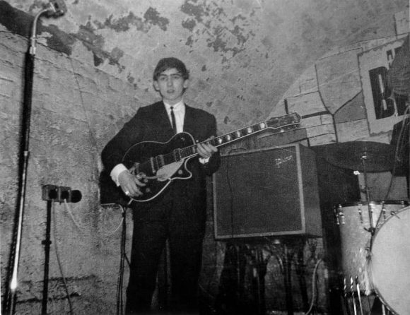 The Beatles at the Cavern Club, Liverpool, 5 April 1962