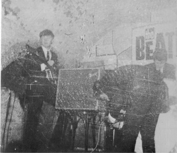 The Beatles at the Cavern Club, Liverpool, 5 April 1962