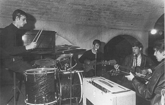 The Beatles, Cavern Club, Liverpool, 22 August 1962