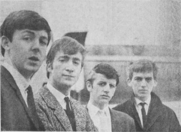 The Beatles, Speke Airport, Liverpool, 4 September 1962