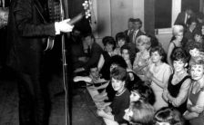 The Beatles performing at Town Hall, Newton-le-Willows, 30 November 1962