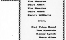 Programme from The Beatles' concert in Bradford, 2 February 1963