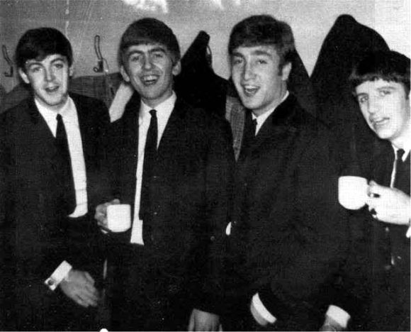 The Beatles at the Swimming Baths, Leyton, London, 8 April 1963