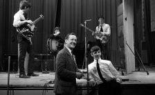 The Beatles with BBC presenter Brian Matthew, 21 May 1963