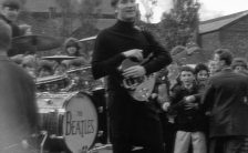 John Lennon and Ringo Starr, Abbotsfield Park, Urmston, 5 August 1963