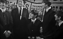 The Beatles and Ken Dodd, Manchester, England, 25 November 1963