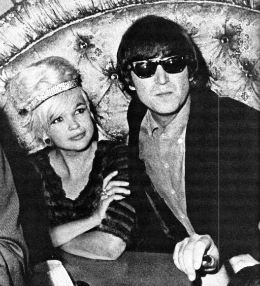 John Lennon and Jayne Mansfield, 25 August 1964