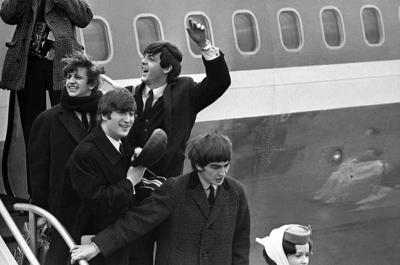 The Beatles at JFK Airport, 7 February 1964