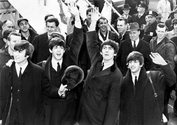 The Beatles at JFK Airport, 7 February 1964