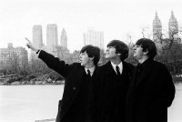 The Beatles in Central Park, New York City, 8 February 1964