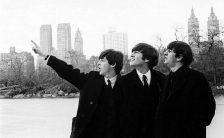 The Beatles in Central Park, New York City, 8 February 1964