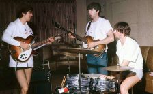 The Beatles rehearsing for their second Ed Sullivan Show, 15 February 1964