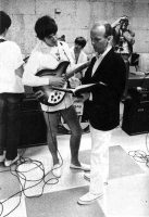 The Beatles rehearsing for their second Ed Sullivan Show, 15 February 1964