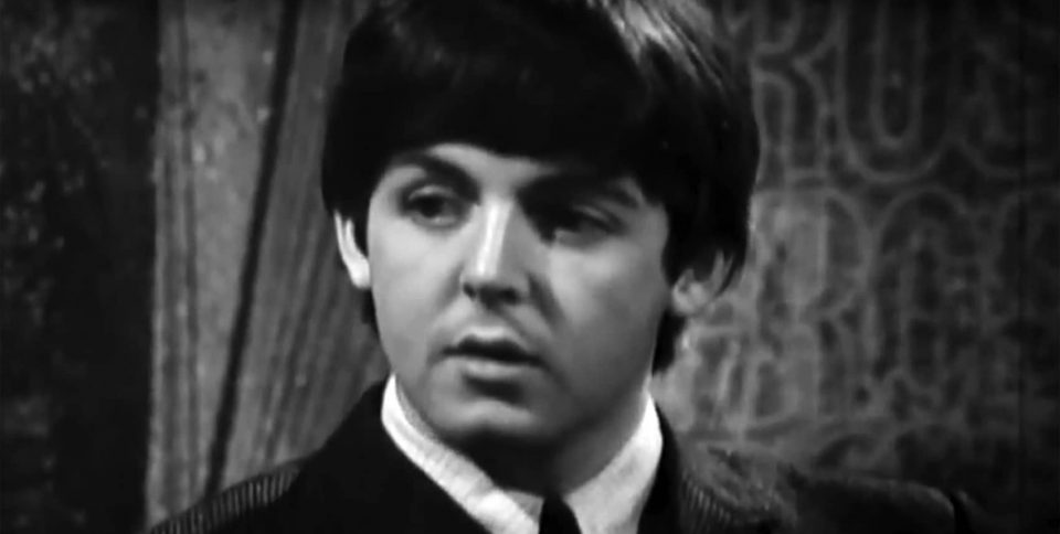 Paul McCartney on A Degree Of Frost, 15 April 1964