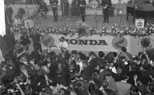 The Beatles performing with Jimmie Nicol in Blokker, the Netherlands, 6 June 1964