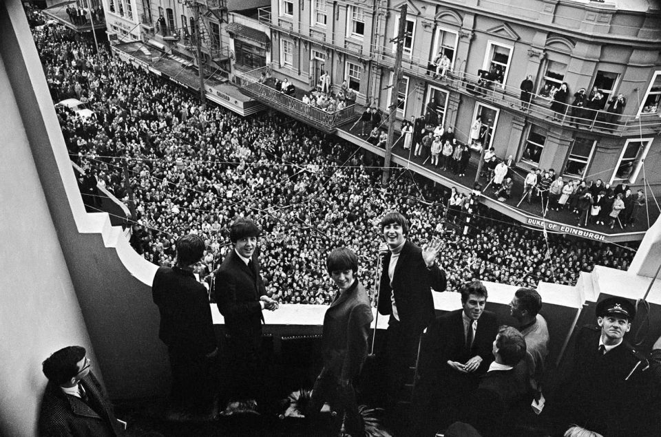 The Beatles in Wellington, New Zealand, 22 June 1964