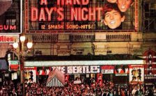The world premiere of The Beatles' film A Hard Day's Night, London Pavilion, 6 July 1964