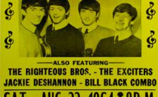 Poster for The Beatles live in Vancouver, Canada, 22 August 1964