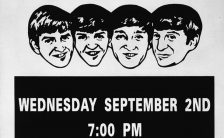 Poster for The Beatles at the Convention Hall, Philadelphia, 2 September 1964
