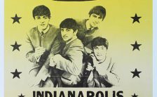 Poster for The Beatles at State Fair Coliseum, Indianapolis, 3 September 1964