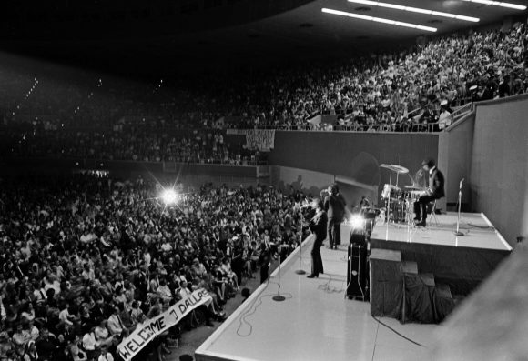 The Beatles at the Memorial Auditorium, Dallas, 18 September 1964