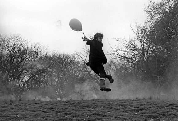 John Lennon filming Not Only... But Also, Wimbledon Common, London, 20 November 1964