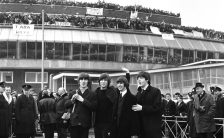 The Beatles leave London Airport to film Help! in the Bahamas, 22 February 1965