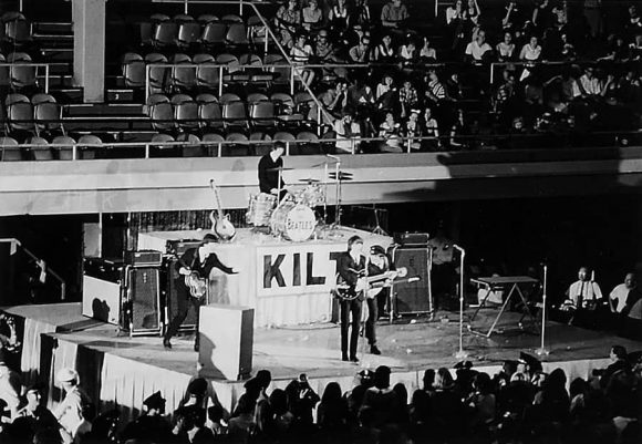 The Beatles at Sam Houston Coliseum, Houston, 19 August 1965