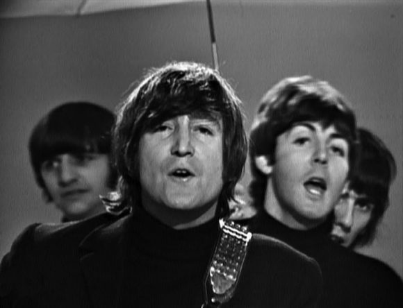 The Beatles in the Help! promo, 23 November 1965