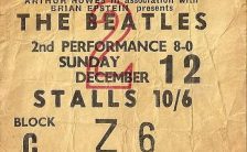 Ticket for The Beatles at Capitol Cinema, Cardiff, 12 December 1965