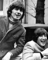 George Harrison and John Lennon, 1965