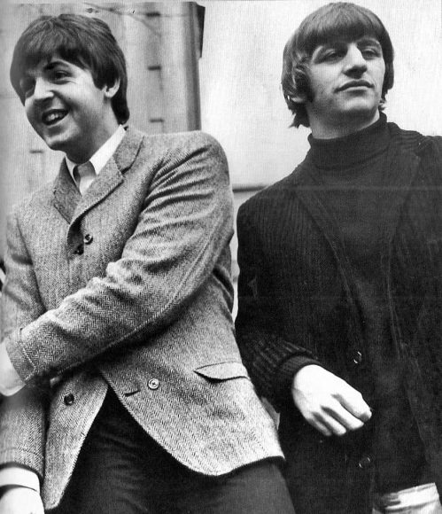 Paul McCartney and Ringo Starr, 1965