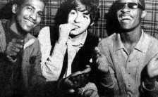 Paul McCartney and Stevie Wonder at the Scotch Of St James club, London, 3 February 1966