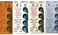 Tickets for The Beatles at the JFK Stadium, Philadelphia, 16 August 1966