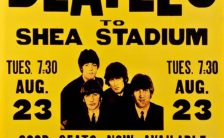 Poster for The Beatles at Shea Stadium, 23 August 1966