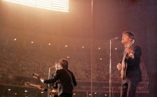 The Beatles at Dodger Stadium, Los Angeles, 28 August 1966