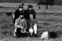 The Beatles filming the Strawberry Fields Forever promo film, January 1967