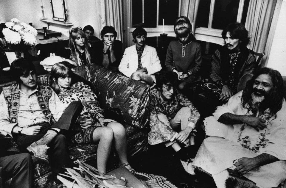 The Beatles with Maharishi Mahesh Yogi, 31 August 1967