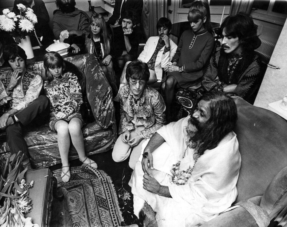 The Beatles with Maharishi Mahesh Yogi, 31 August 1967