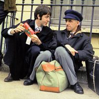 Paul McCartney and Ivor Cutler, 11 September 1967