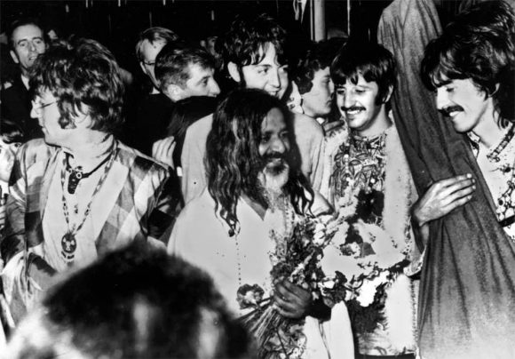 The Beatles with Maharishi Mahesh Yogi, 1967