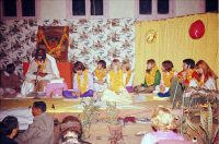 The Beatles in Rishikesh, India, 25 February 1968