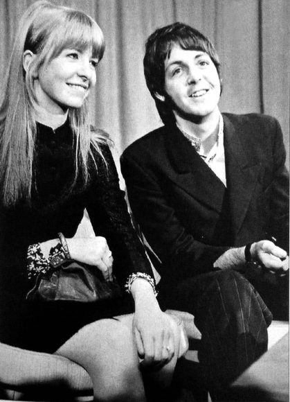 Paul McCartney and Jane Asher, 26 March 1968