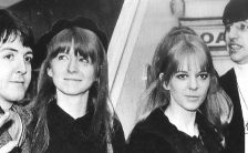 Paul McCartney, Jane Asher, Maureen Starkey and Ringo Starr, 1968