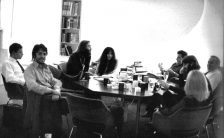 Meeting at The Beatles' company Apple, 1969