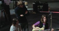 Ringo Starr, Mal Evans, John Lennon – Twickenham Film Studios, 7 January 1969